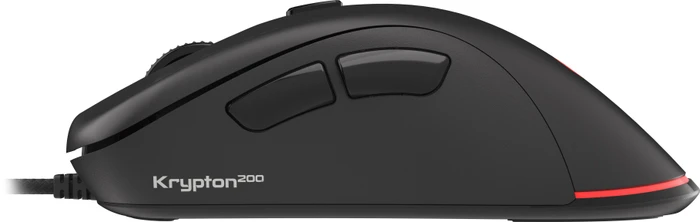 Genesis Krypton 200 Gaming Mouse schwarz, USB