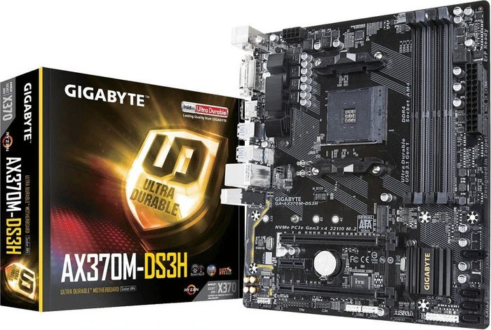 GIGABYTE GA-AX370M-DS3H (AMD AM4)