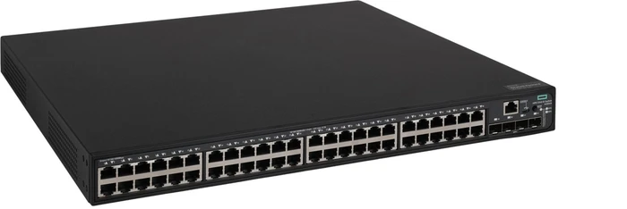 HPE FlexNetwork 5140 EI 48G Rackmount Gigabit Managed Switch, 48x RJ-45, 4x SFP+, 370W PoE+