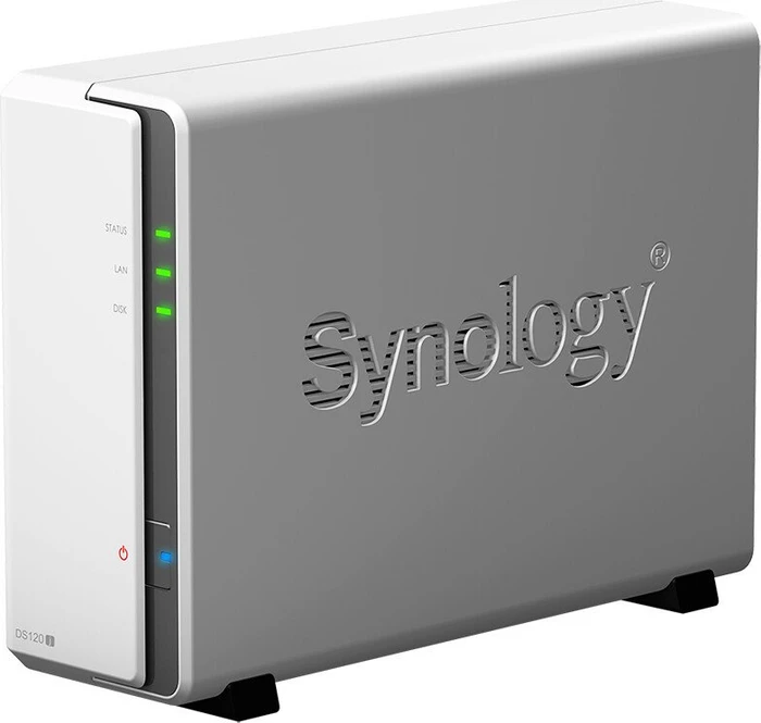 Synology DiskStation DS120j, 512MB RAM, 1x RJ-45 1000Base-T, 2x USB-A 2.0