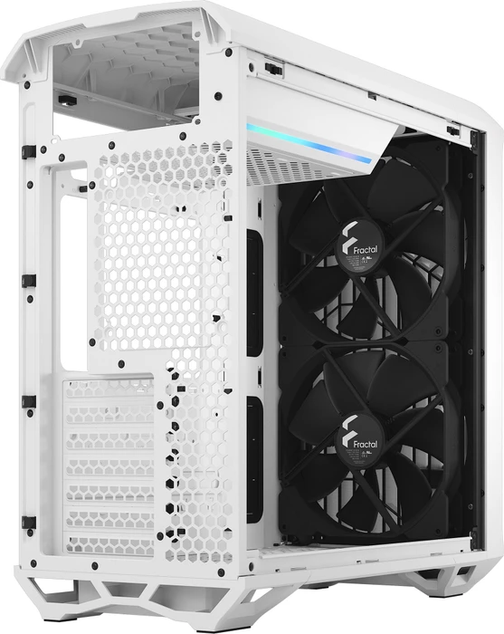 Fractal Design Torrent Compact White TG Clear Tint, Glasfenster