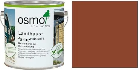 Osmo Landhausfarbe 2310 außen zeder/rotholz, 750ml
