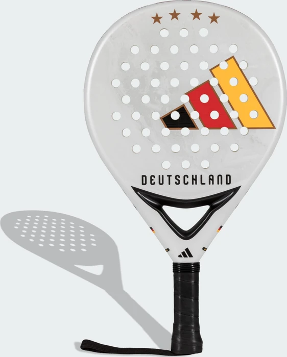 adidas GER OLP WC2026 Padel-Tennisschläger white/carbon/solar red/yellow