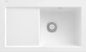 Villeroy & Boch Subway 45 Einbau Becken rechts stone white