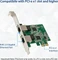 Syba Adapter LAN-Adapter, 2x RJ-45, PCIe 2.0 x1 Vorschaubild