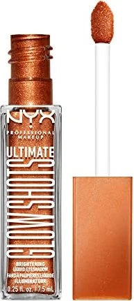 NYX Ultimate Glow Shots Lidschatten 10 wow cacao, 7.5ml
