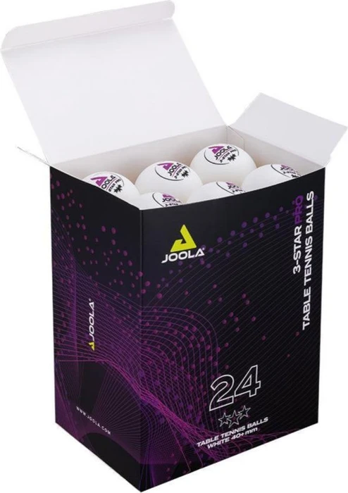 Joola Pro 3-Stern 40+ Tischtennisbälle, 24 Stück