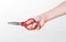 Pelikan griffix Schulschere, Universalschere, Rechtshänder, 140mm, orange/rot Vorschaubild