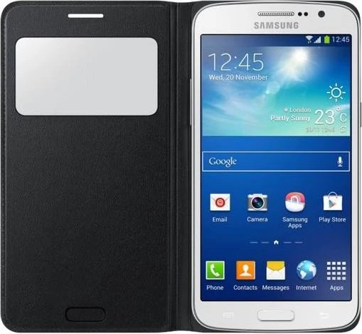Samsung S-View Cover für Galaxy Grand 2 schwarz
