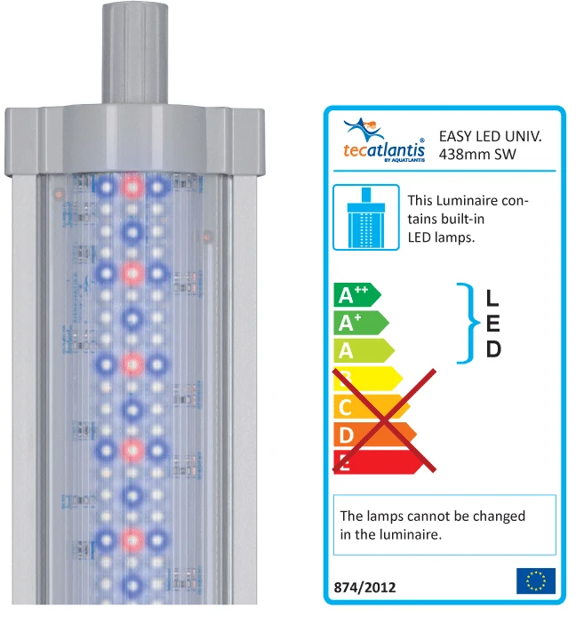 Aquatlantis Easy LED Universal 2.0 Marine & Reef, T5/T8, 450-700mm, 20W
