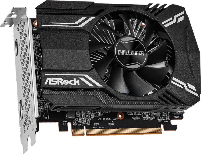 ASRock Radeon RX 6400 Challenger ITX, RX6400 CLI 4G, 4GB GDDR6, HDMI, DP