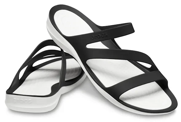 Crocs Swiftwater schwarz/weiß (Damen)