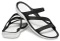 Crocs Swiftwater schwarz/weiß (Damen) Vorschaubild