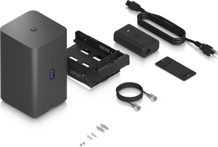 Ubiquiti UNAS 2 schwarz, 4GB RAM, 1x RJ-45 2.5GBase-T, 1x USB-C 3.0