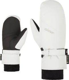 Ziener Klairo GTX Mitten Skihandschuhe white fog (Damen)
