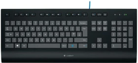 Logitech K290 Comfort Keyboard schwarz, USB, DE