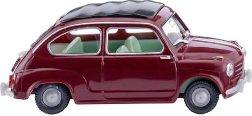 Wiking Fiat 600 weinrot
