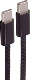 shiverpeaks USB-C Kabel, USB 2.0, 480Mb/s, 240W PD, USB-C Stecker auf USB-C Stecker, schwarz, 0.5m