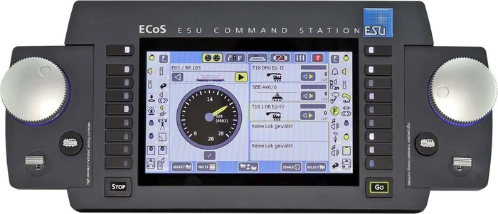 ESU ECoS 2.5 Zentrale 6A 7" TFT Display MM/DCC/SX/M4