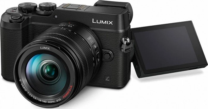 Panasonic Lumix DMC-GX8 schwarz mit Objektiv Lumix G Vario 14-140mm 3.5-5.6 ASPH OIS