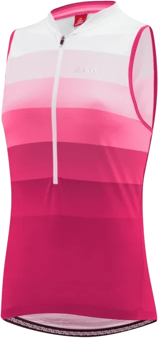 Löffler HZ Rainbow Trikot ärmellos magenta (Damen)