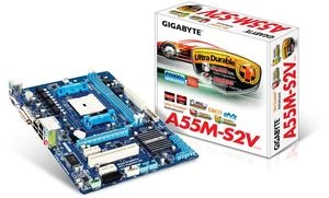 GIGABYTE GA-A55M-S2V, A55 (AMD FM1)