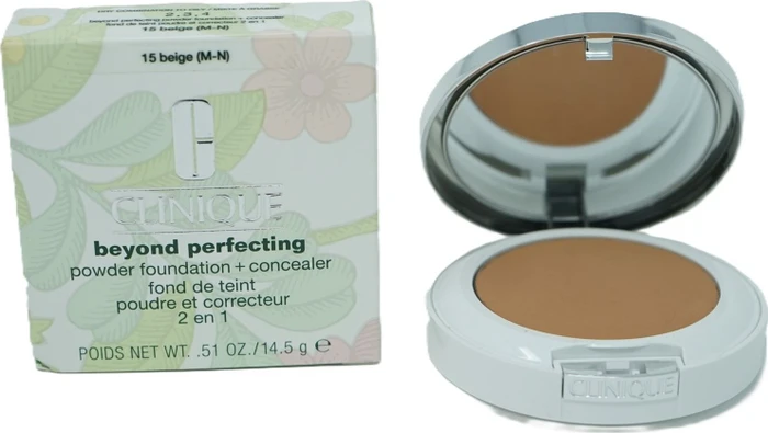 Clinique Beyond Perfecting Powder Foundation and Concealer Beige, 14.5g