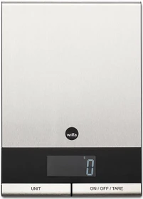 Wilfa KW-4 Gram Stal digitale Küchenwaage