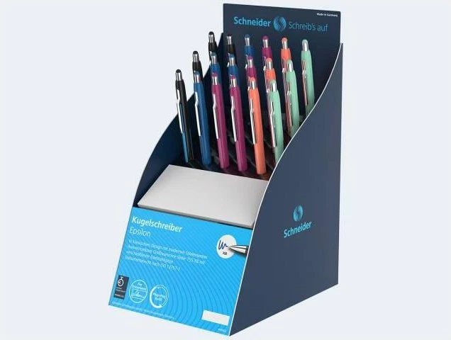 Schneider Epsilon Display Kugelschreiber sortiert, 18er-Set (306021)