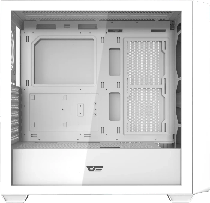 DarkFlash DS900WD White, Glasfenster