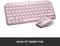 Logitech MX Keys Mini, rosa, LEDs weiß, Logi Bolt, Rose, USB/Bluetooth, ND Vorschaubild