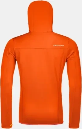Ortovox Fleece Hoody Funktionsjacke hot orange (Herren)