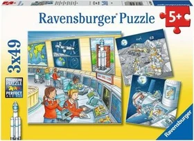Ravensburger Puzzle Auf Weltraummission mit Tom und Mia