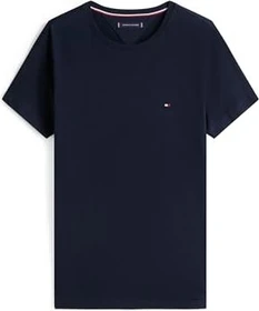 Tommy Hilfiger Flex Slim Fit T-Shirt kurzarm navy blue (Herren)