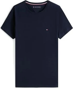Tommy Hilfiger Flex Slim Fit T-Shirt kurzarm navy blue (Herren)