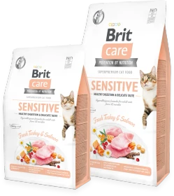 Brit Care Sensitive Healthy Digestion, Truthahn und Lachs, 7kg