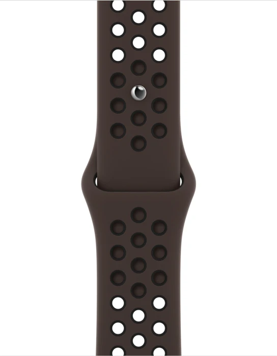 Apple Nike Sportarmband Regular für Apple Watch 40mm Ironstone/schwarz