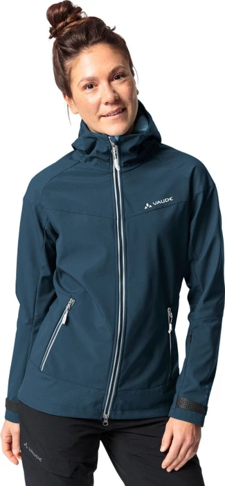 Vaude Elope All Year Softshell Funktionsjacke dark sea uni (Damen)