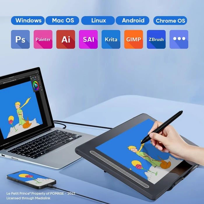 XP-Pen Artist 16 (2. Generation), Der kleine Prinz Version