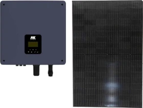 SolarSpeicher24 a-TroniX Hybridpower AX 1ph 3.7kW + Sunpro Power SPDG430-N108M10, 7.68kW, 3.87kWp