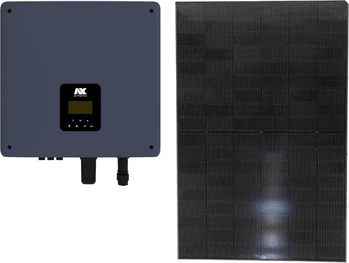 SolarSpeicher24 a-TroniX Hybridpower AX 1ph 3.7kW + Sunpro Power SPDG430-N108M10, 7.68kW, 3.87kWp