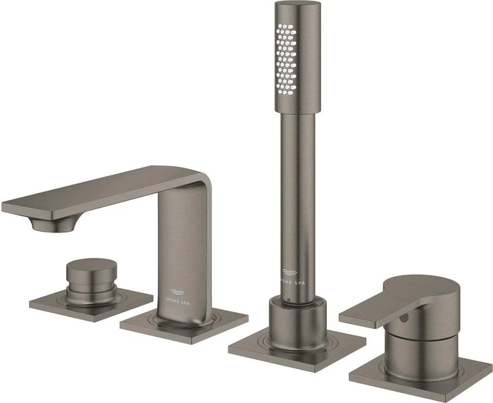 Grohe Allure 4-Loch-Einhand-Wannenkombination hard graphite gebürstet