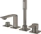 Grohe Allure 4-Loch-Einhand-Wannenkombination hard graphite gebürstet Vorschaubild