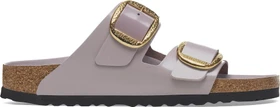 Birkenstock Arizona Big Buckle Naturleder Lack high shine faded purple (Damen)