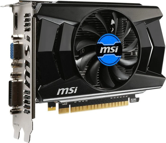 MSI GeForce GTX 750 Ti, N750Ti-1GD5/OC, 1GB GDDR5, VGA, DVI, HDMI