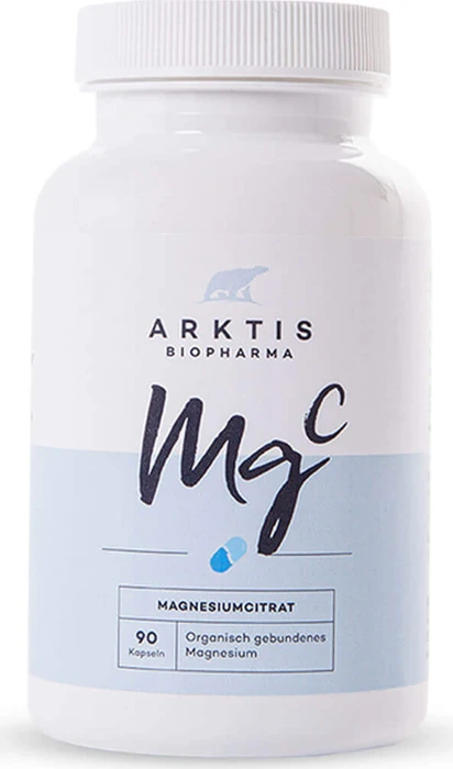 Arktis Magnesiumcitrat Mg C Kapseln, 90 Stück