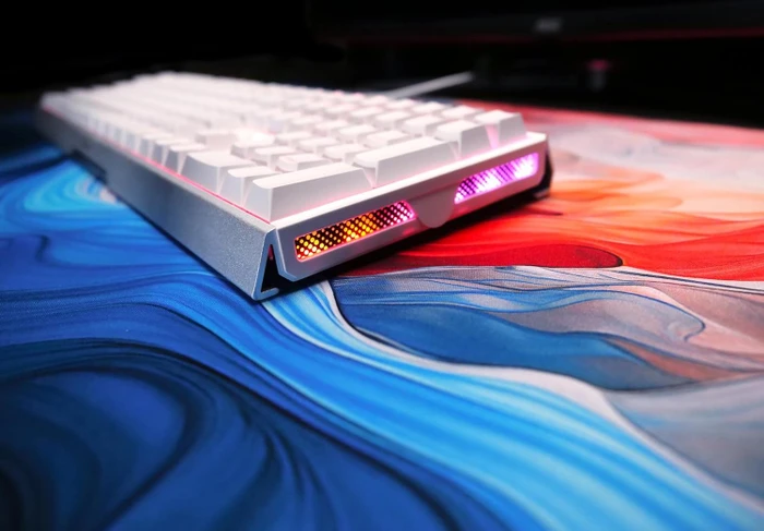 Cherry Xtrfy MX 3.1, weiß/silber, MX2A RGB BROWN, USB, DE