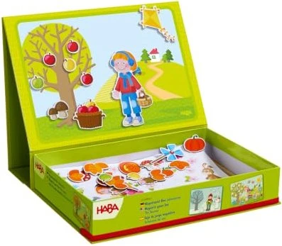 HABA Magnetspiel-Box Jahreszeiten