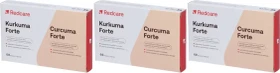 Redcare Kurkuma Forte Kapseln, 180 Stück (3x 60 Stück)