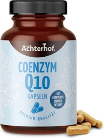 Vom Achterhof Coenzym Q10 Cordyceps Kapseln, 100 Stück